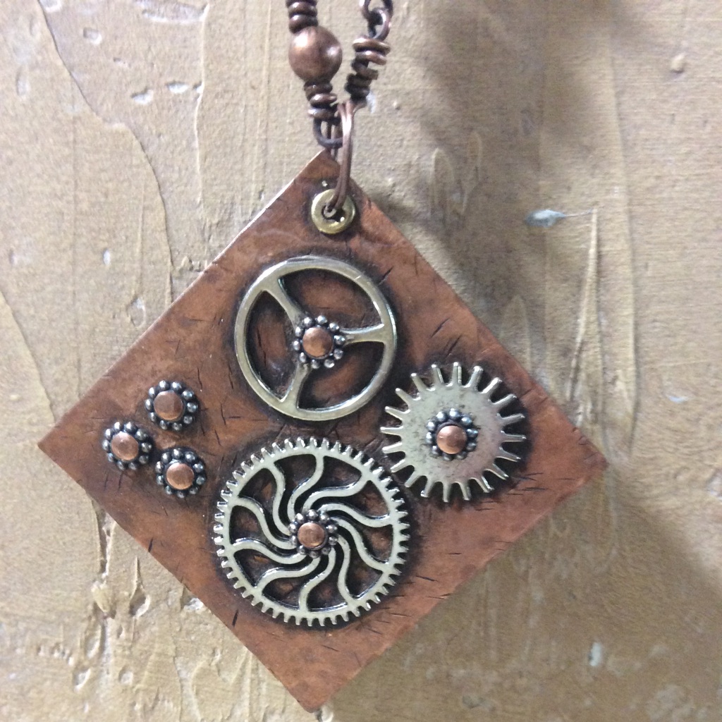 Handcrafted Steampunk Necklace